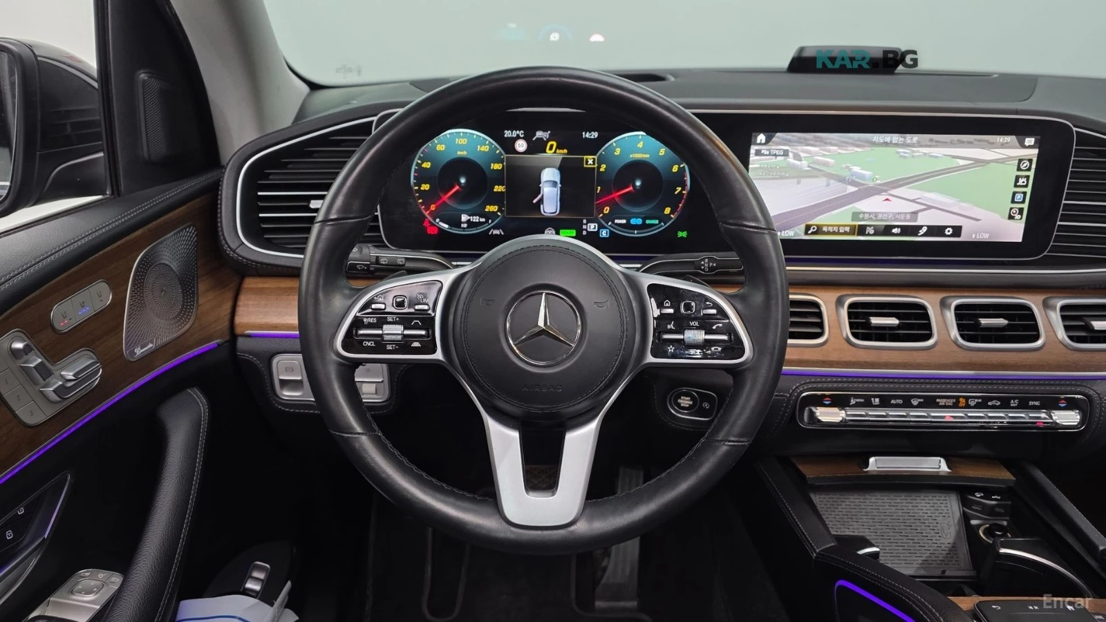 Mercedes-Benz GLE 450 BURMESTER* ПАНОРАМА* ОБДУХВАНЕ* , снимка 9 - Автомобили и джипове - 54838602