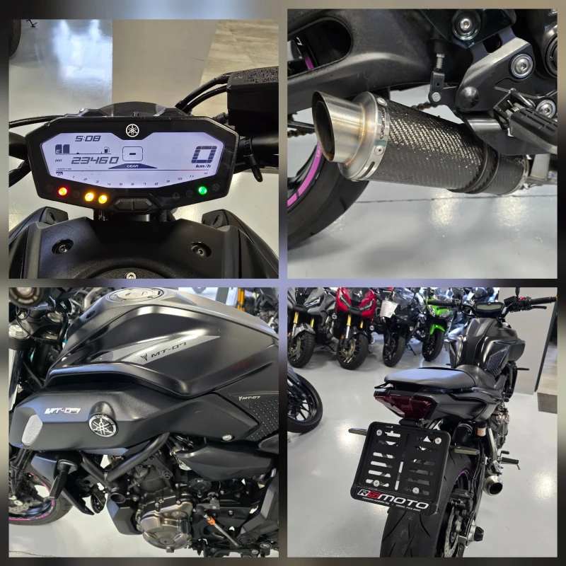 Yamaha Mt-07 700ie, ABS, кат. А2-35kw!, снимка 16 - Мотоциклети и мототехника - 52380318
