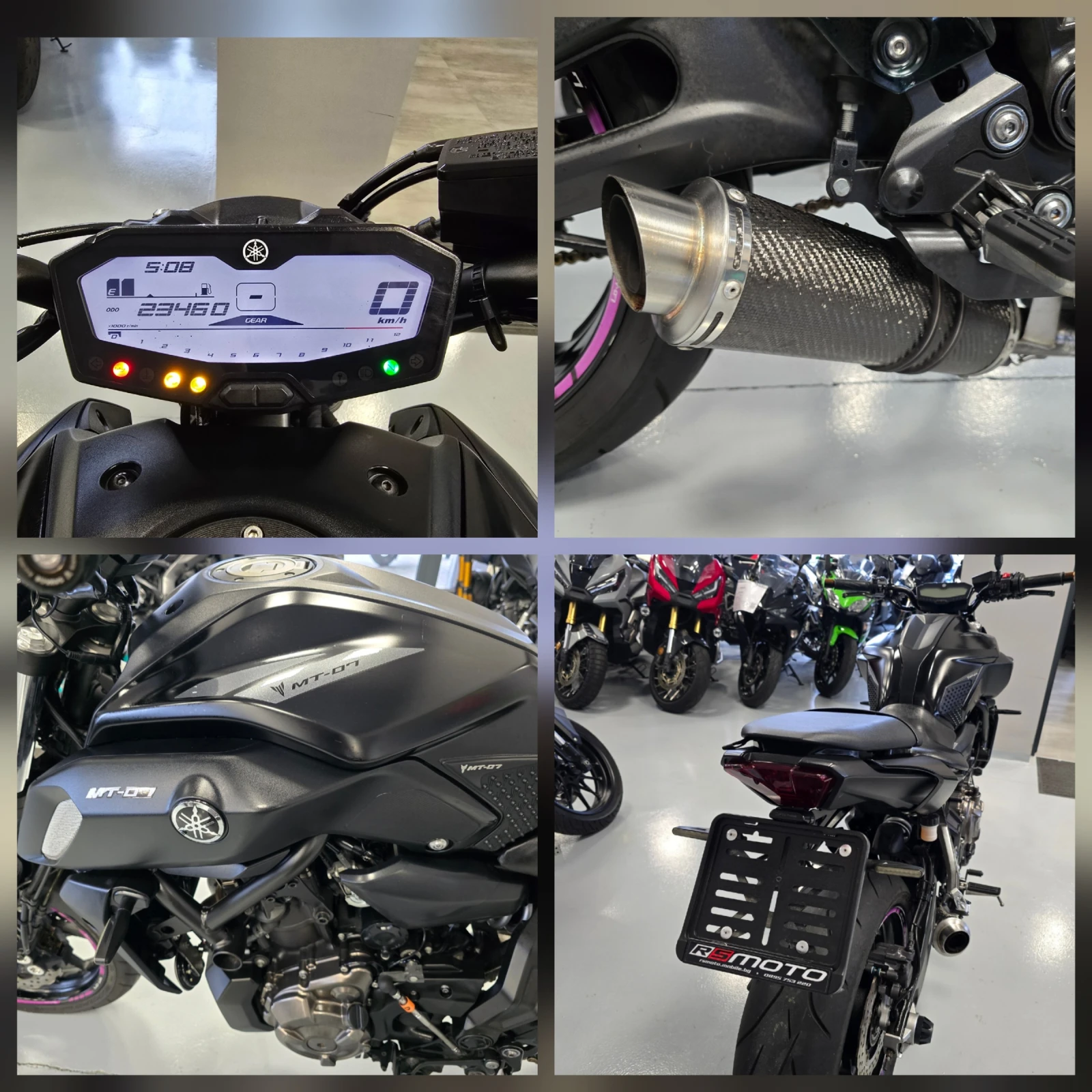 Yamaha Mt-07 700ie, ABS, . 2-35kw! | Mobile.bg   16
