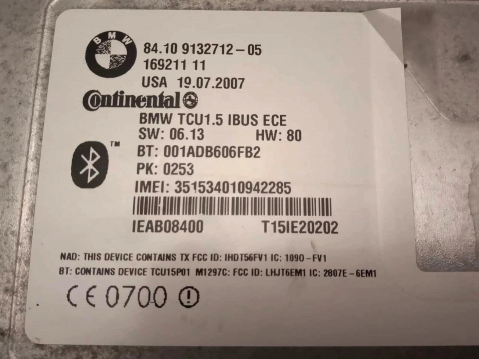Bluetooth  continental BMW X3 E83 | Mobile.bg   6