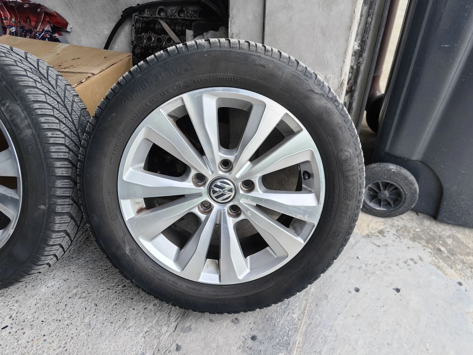 Гуми с джанти Continental 205/55R16