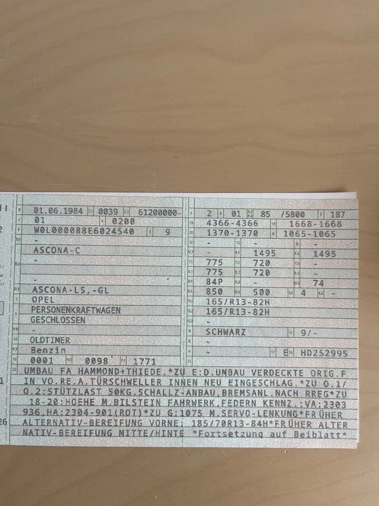 Opel Ascona 1.8 Benzin, снимка 16 - Автомобили и джипове - 54807849