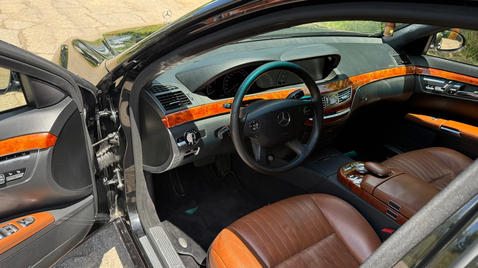 Mercedes-Benz S 500 LONG, DESIGNO-салон, снимка 6 - Автомобили и джипове - 55854390