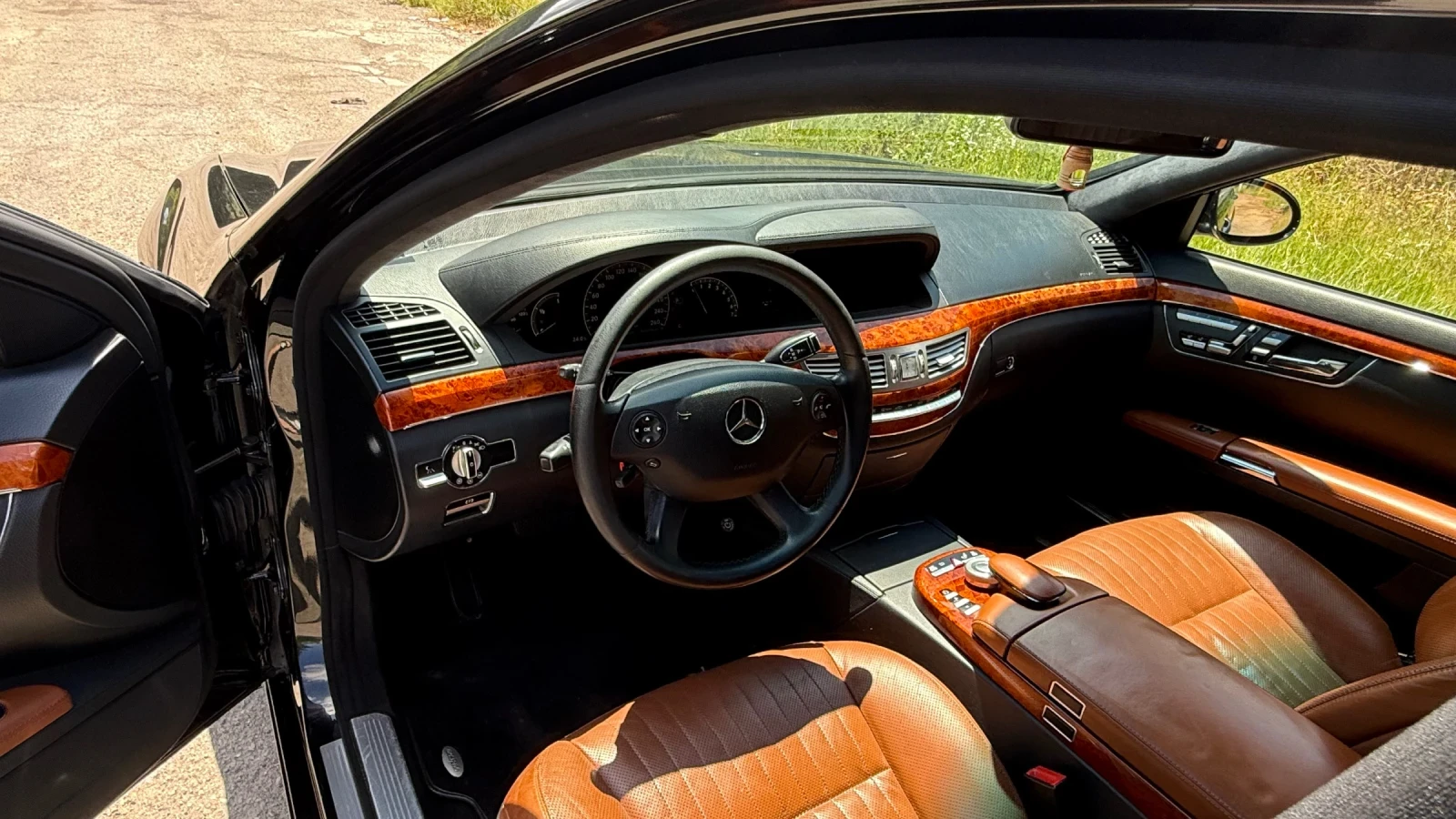 Mercedes-Benz S 500 LONG, DESIGNO-салон, снимка 14 - Автомобили и джипове - 55854390