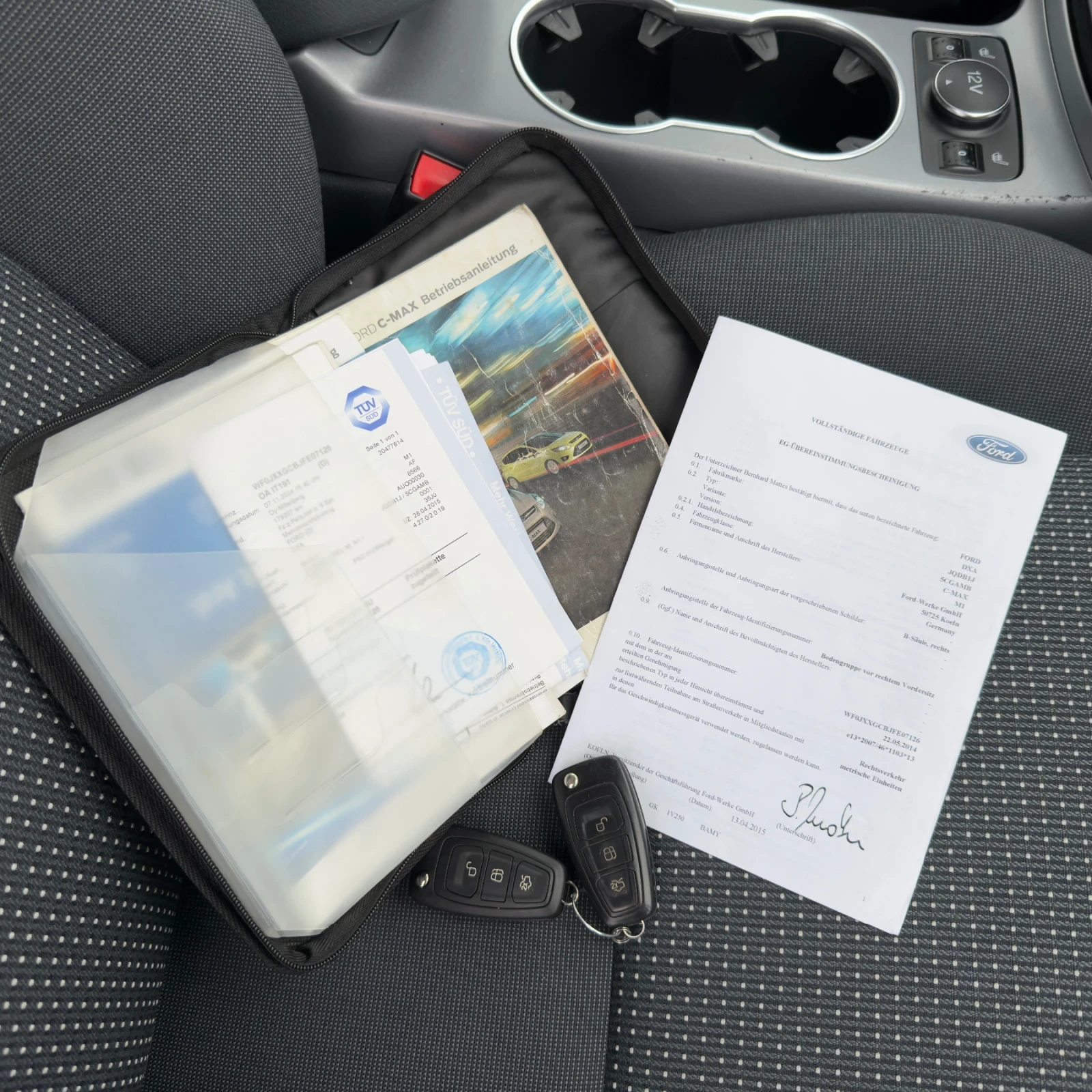 Ford C-max 1.6i 150 кс, снимка 15 - Автомобили и джипове - 56261104