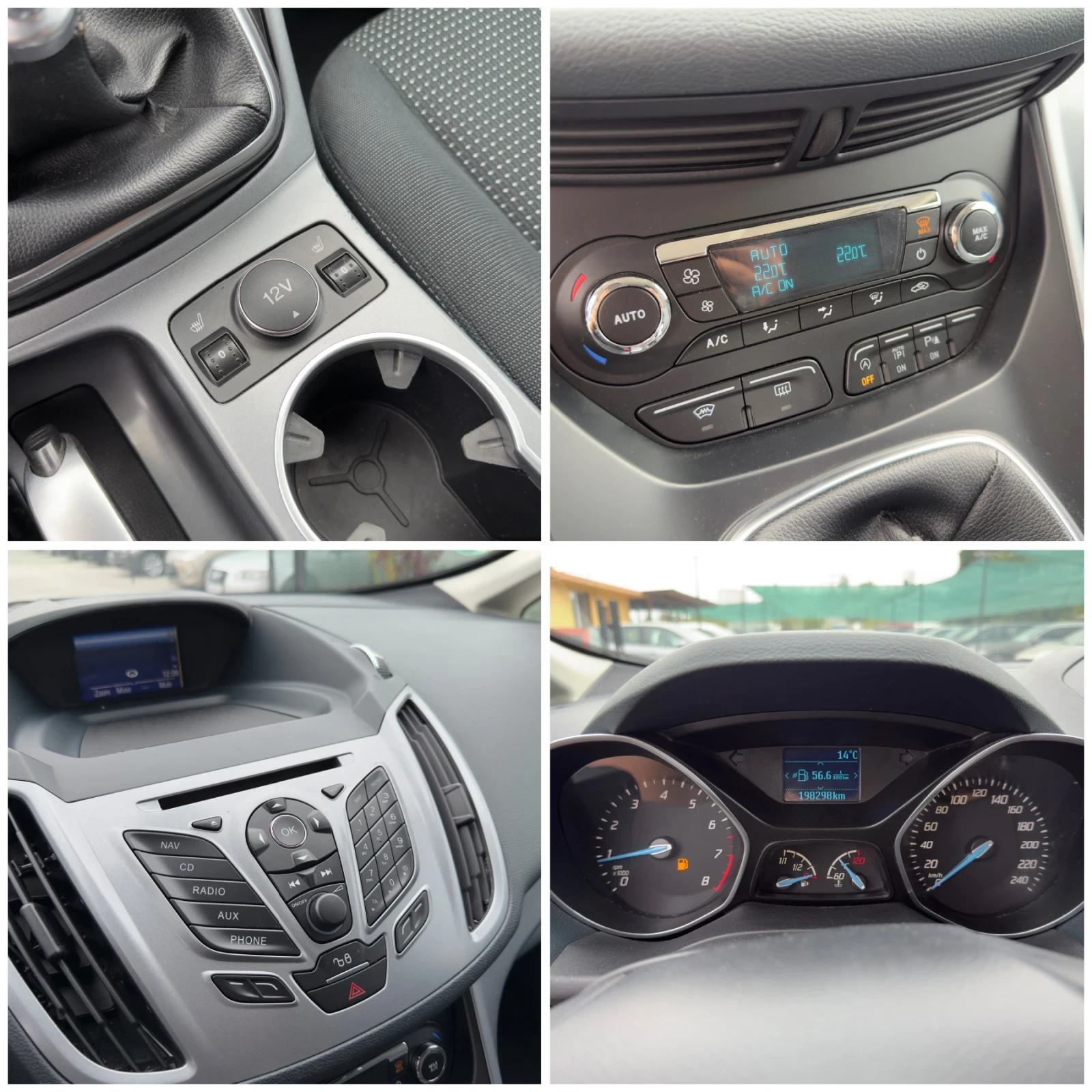 Ford C-max 1.6i 150 кс, снимка 17 - Автомобили и джипове - 56261104