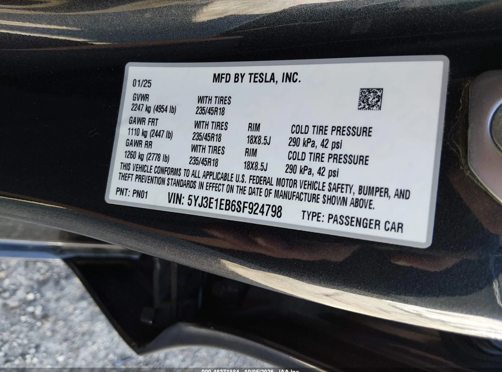 Tesla Model 3, снимка 9 - Автомобили и джипове - 56560962