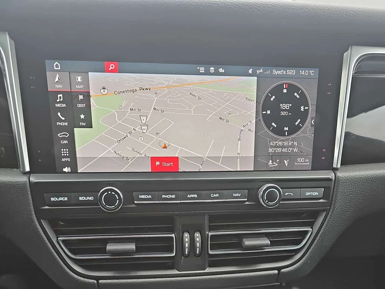 Porsche Macan * S * CARFAX * ДИСТРОНИК * 360 * ОБДУХВАНЕ* ПОДГРЕ, снимка 9 - Автомобили и джипове - 53818640