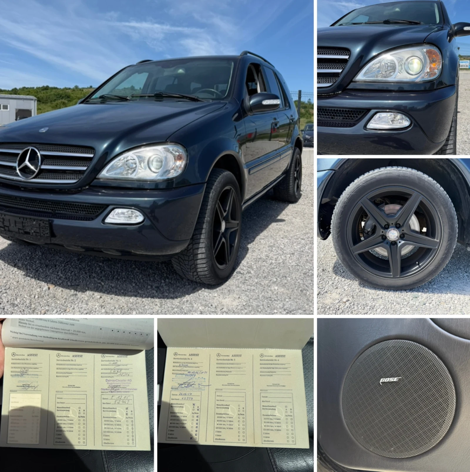 Mercedes-Benz ML 500 V8 M113 * 209хил км* , снимка 8 - Автомобили и джипове - 54925188