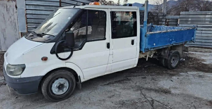 Ford Transit 2.4d, 6 ст.кутия дв.гума, снимка 2 - Бусове и автобуси - 54084907