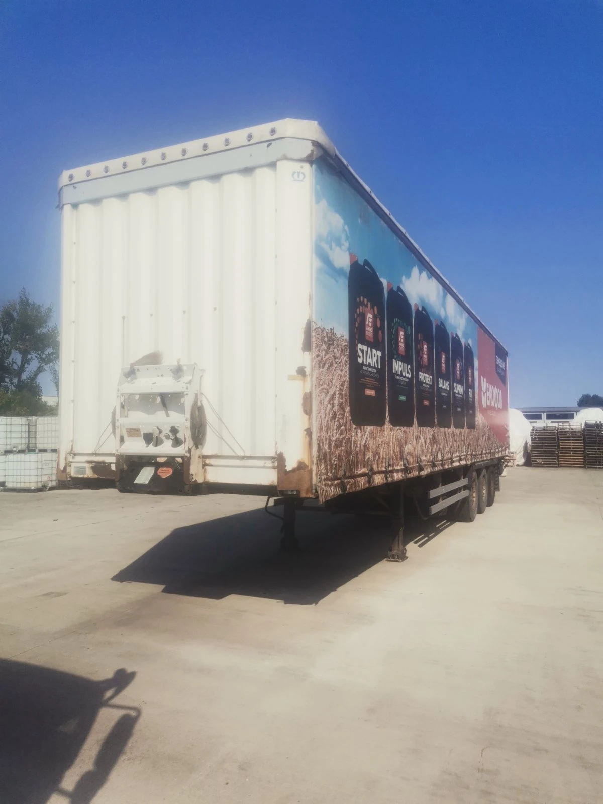 Полуремарке Krone SD27