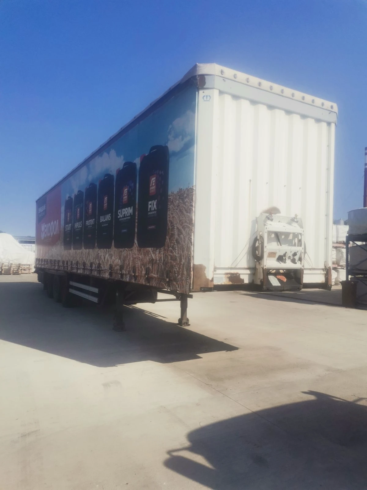 Полуремарке Krone SD27, снимка 2 - Ремаркета - 56032625