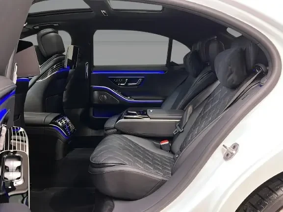 Mercedes-Benz S 450 d Long 4Matic = AMG Line = Гаранция, снимка 9 - Автомобили и джипове - 53188216