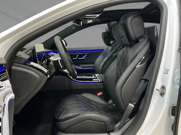 Mercedes-Benz S 450 d Long 4Matic = AMG Line = Гаранция, снимка 5 - Автомобили и джипове - 53188216