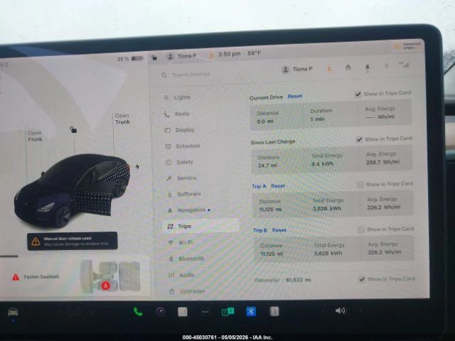 Tesla Model 3 * STANDARD RANGE* PLUS RWD* КОЖА* ПОДГРЕВ* ПАНОРАМ, снимка 7 - Автомобили и джипове - 54756417