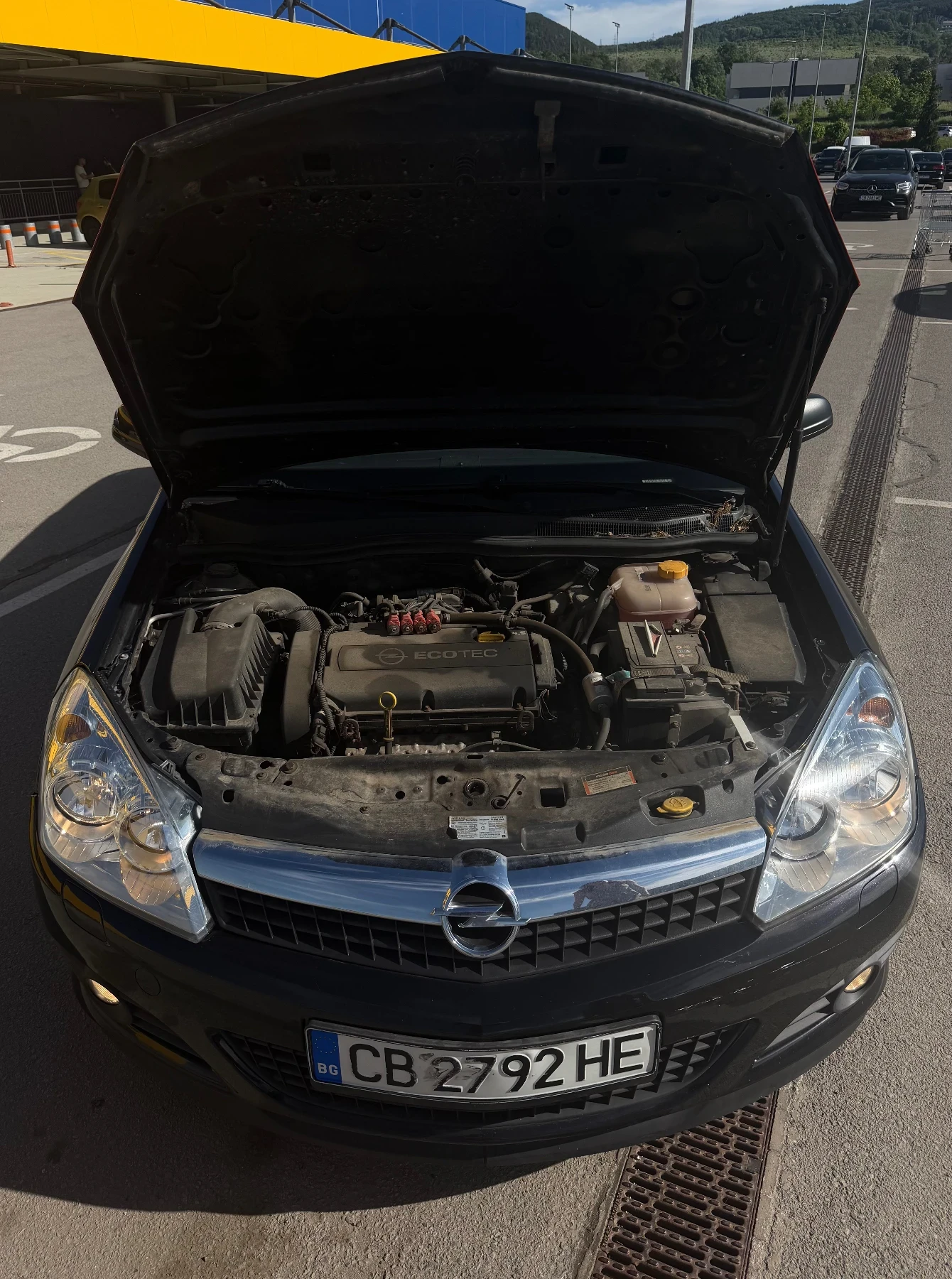 Opel Astra TwinTop 1.8 Ръчка Кабрио ГАЗ ПОДГРЕВ KEYLESS, снимка 14 - Автомобили и джипове - 54991467