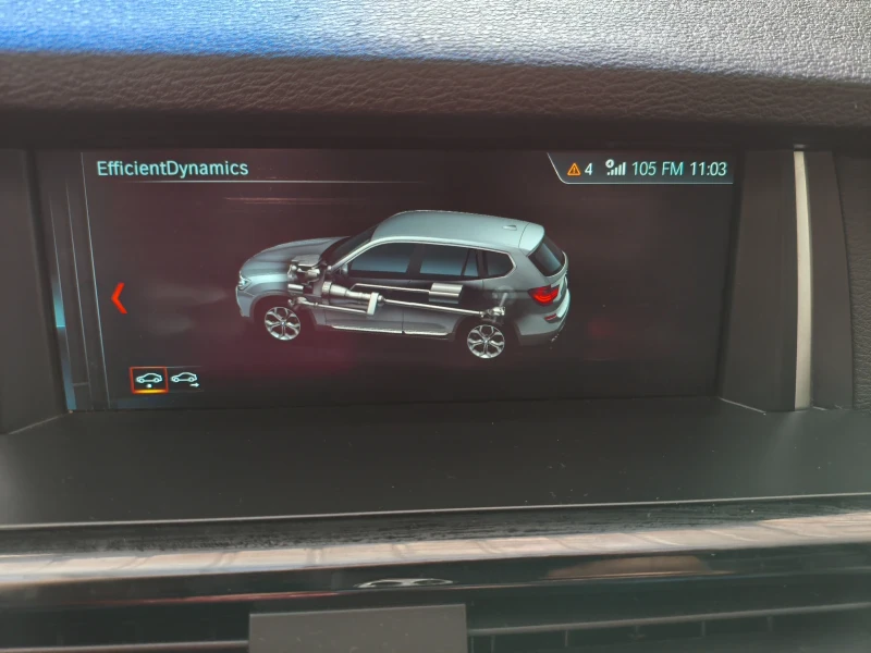 BMW X3 X-DRIVE 4X4, АВТОМАТИК, ВСИЧКИ ЕКСТРИ БЯЛА ПЕРЛА, снимка 14 - Автомобили и джипове - 51704183