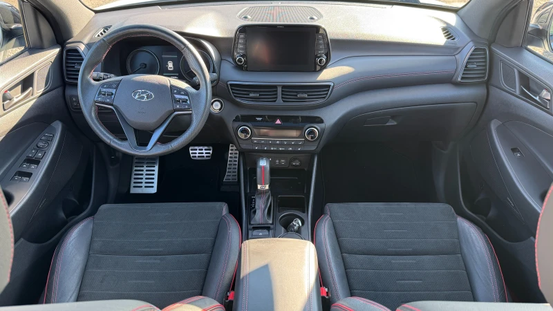 Hyundai Tucson N-Line Автоматик! ШВЕЙЦАРИЯ! NAVI, 360 Камера, PDC, снимка 12 - Автомобили и джипове - 52748866