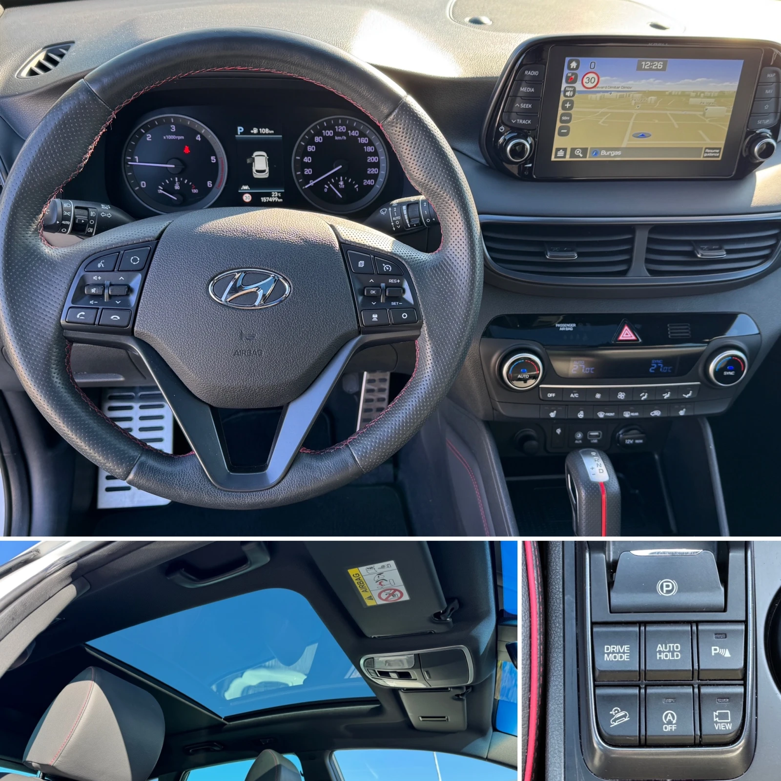 Hyundai Tucson N-Line ���������! ���������! NAVI, 360 ������, PDC | Mobile.bg � ����������� 15
