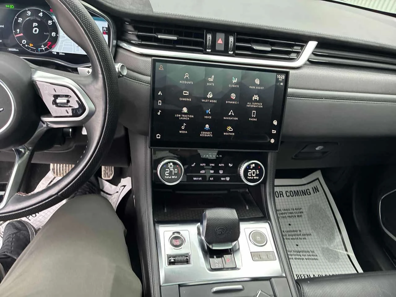 Jaguar F-PACE * P550 SVR * CARFAX * ЦЕНА ДО БГ, снимка 9 - Автомобили и джипове - 54763961