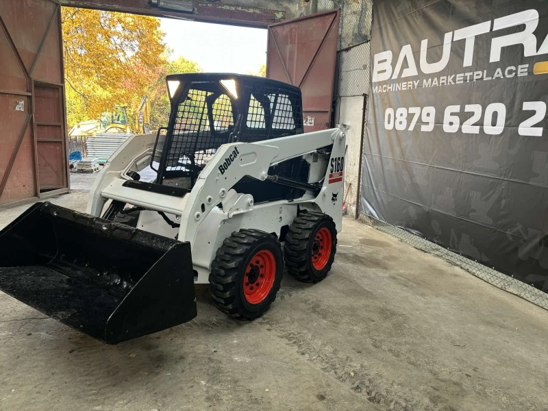 Мини челни товарачи Bobcat S160 с ГАРАНЦИЯ , снимка 3 - Индустриална техника - 47757477