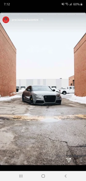 Audi Rs5 NARDO GREY * CUSTOM BUILD * CARFAX * АВТОКРЕДИТ *  - 29500 € / 57696.99 лв. - 64476014 16