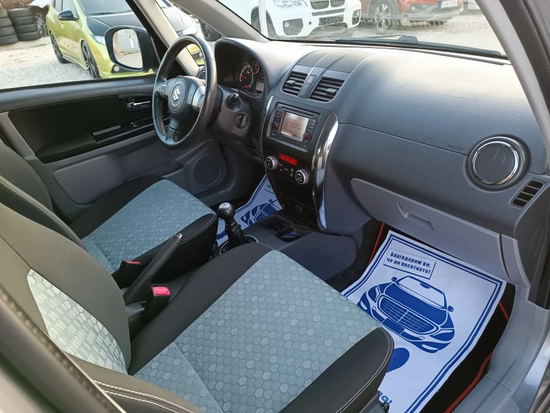 Suzuki SX4 1.6i-120кс-ШВЕЙЦАРИЯ-РЪЧКА-4Х4-Keyless, снимка 11 - Автомобили и джипове - 49088592