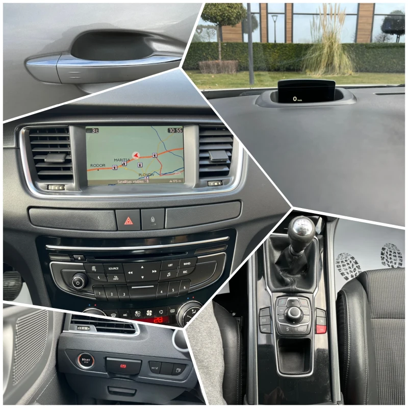 Peugeot 508 2.0HDi 140к.с. Xenon&L.E.D Navigation , снимка 14 - Автомобили и джипове - 49191454