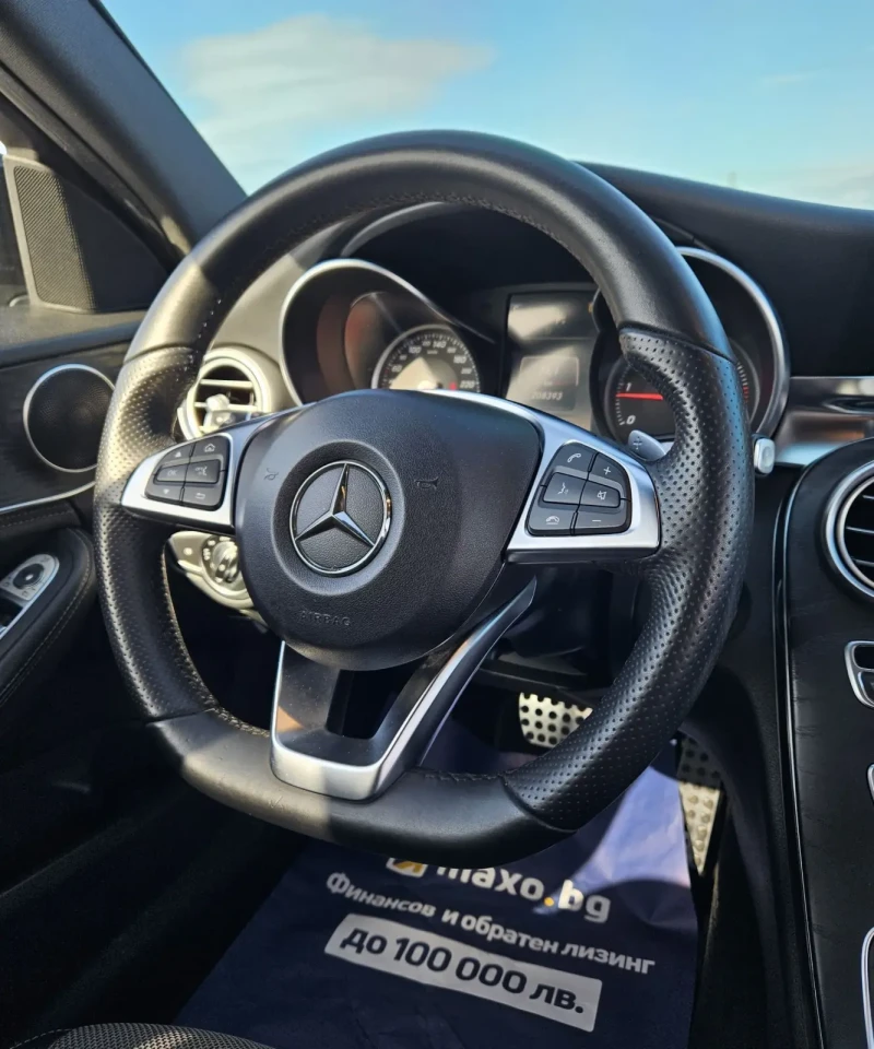 Mercedes-Benz C 220 Amg Design Black Edition Капарирана/Продадена , снимка 13 - Автомобили и джипове - 52866912