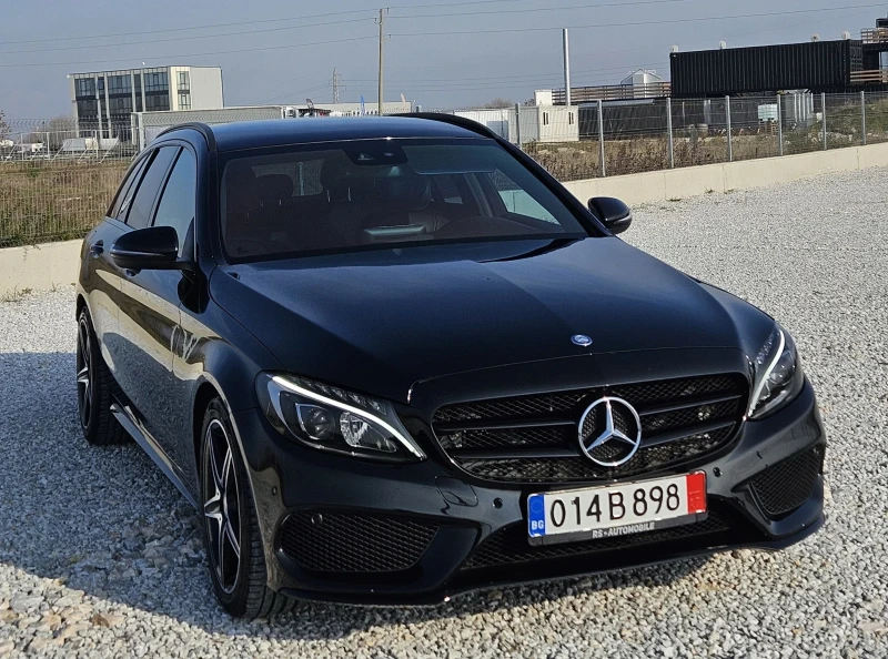Mercedes-Benz C 220 Amg Design Black Edition, снимка 2 - Автомобили и джипове - 52866912