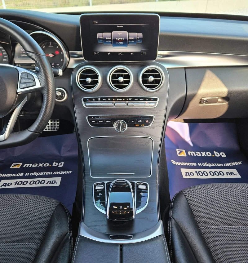 Mercedes-Benz C 220 Amg Design Black Edition, снимка 10 - Автомобили и джипове - 52866912