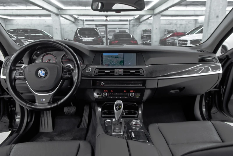 BMW 535 I* M5* HeadUp* Carbon, снимка 10 - Автомобили и джипове - 53287224
