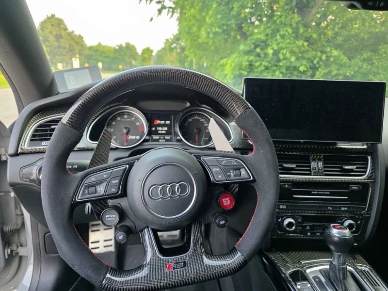 Audi Rs5 NARDO GREY * CUSTOM BUILD * CARFAX * АВТОКРЕДИТ * , снимка 11 - Автомобили и джипове - 53524583