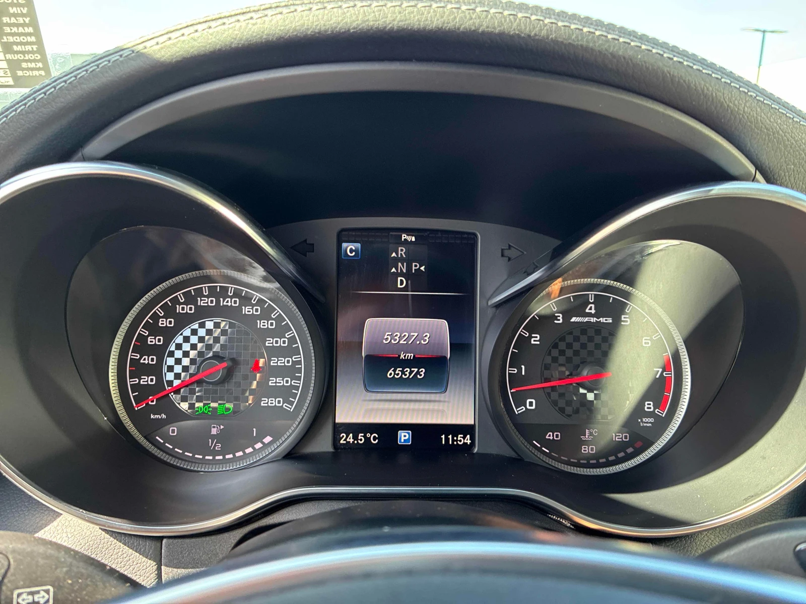 Mercedes-Benz C 43 AMG * Burmester * 360 * CARFAX * , снимка 7 - Автомобили и джипове - 56015043