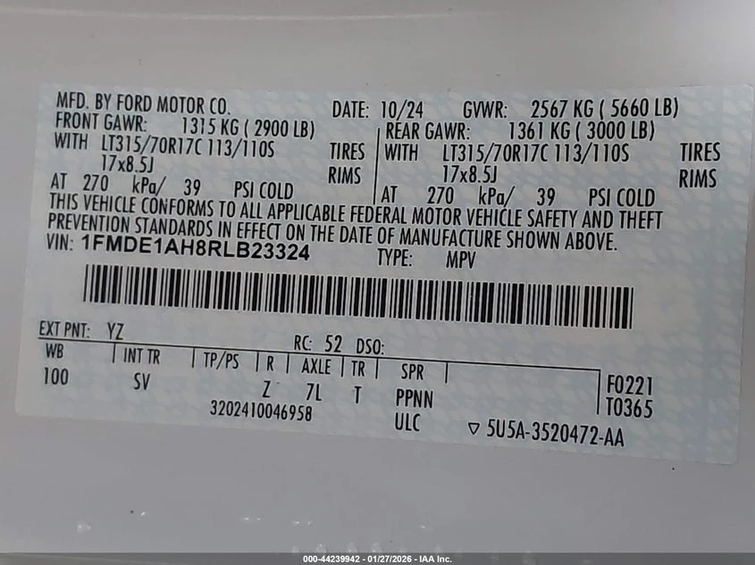 Ford Bronco Black Diamond * КРАЙНА ЦЕНА ДО БГ* , снимка 9 - Автомобили и джипове - 54184930