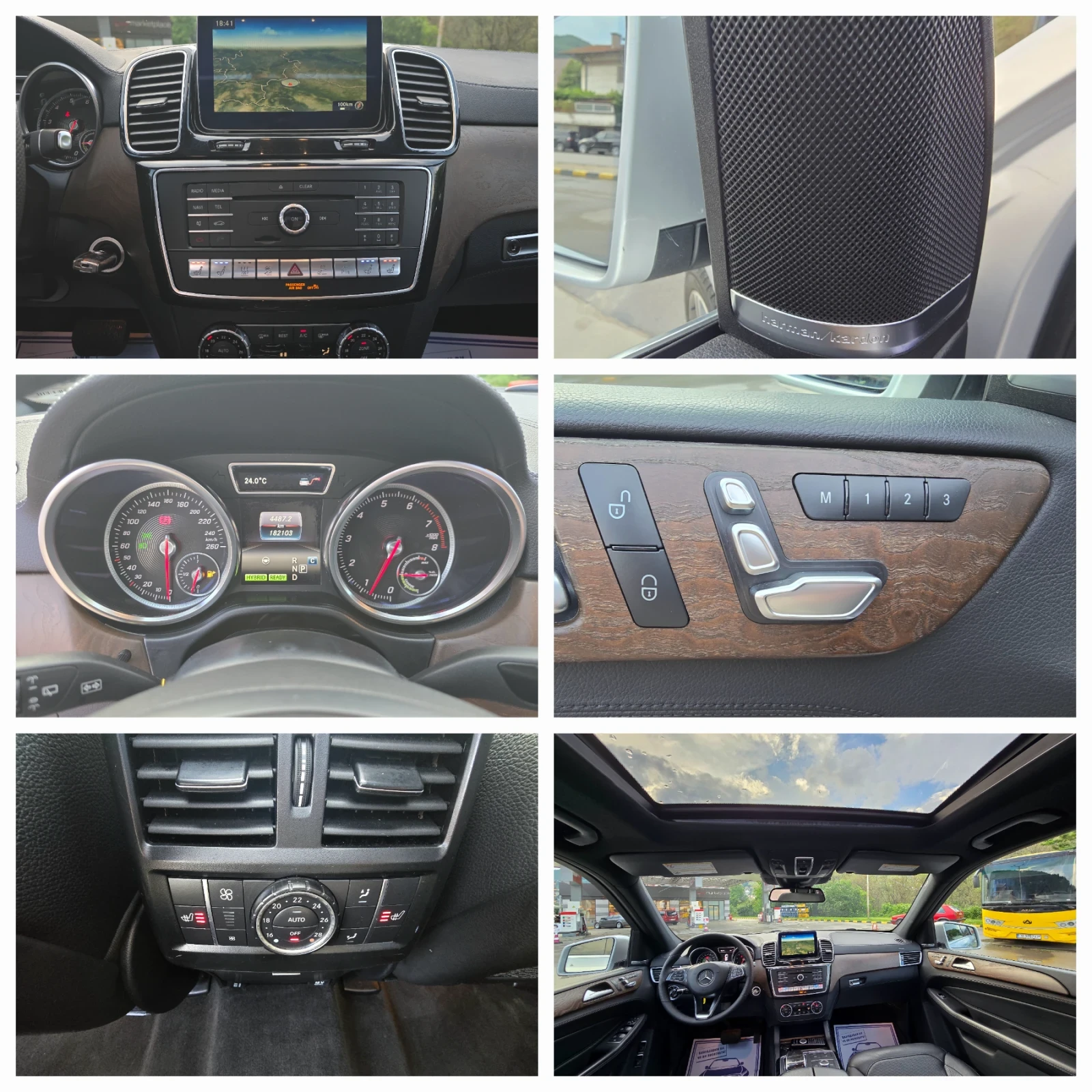 Mercedes-Benz GLE 500 Топ състояние лизинг , снимка 10 - Автомобили и джипове - 55015462