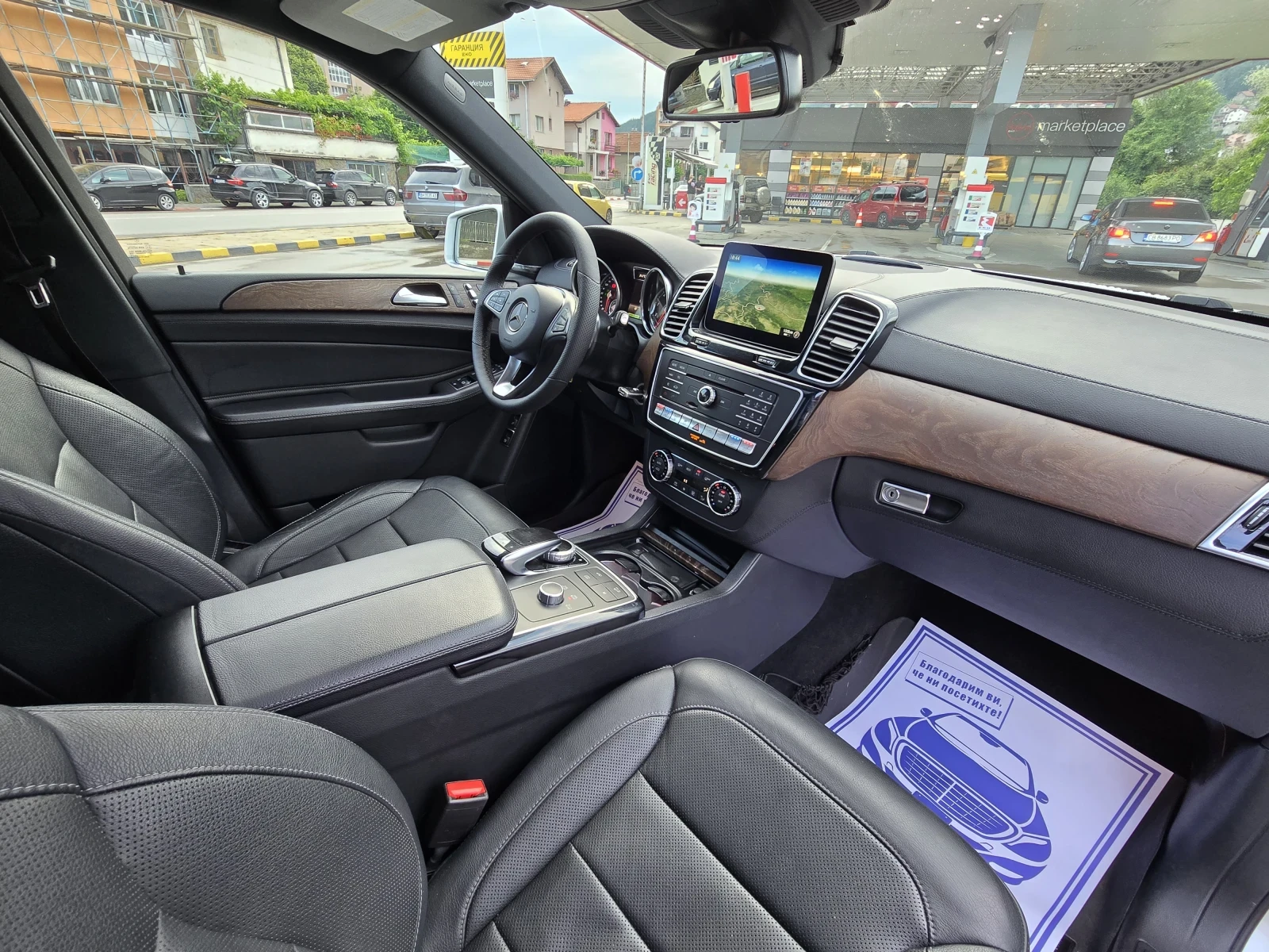 Mercedes-Benz GLE 500 Топ състояние лизинг , снимка 15 - Автомобили и джипове - 55015462
