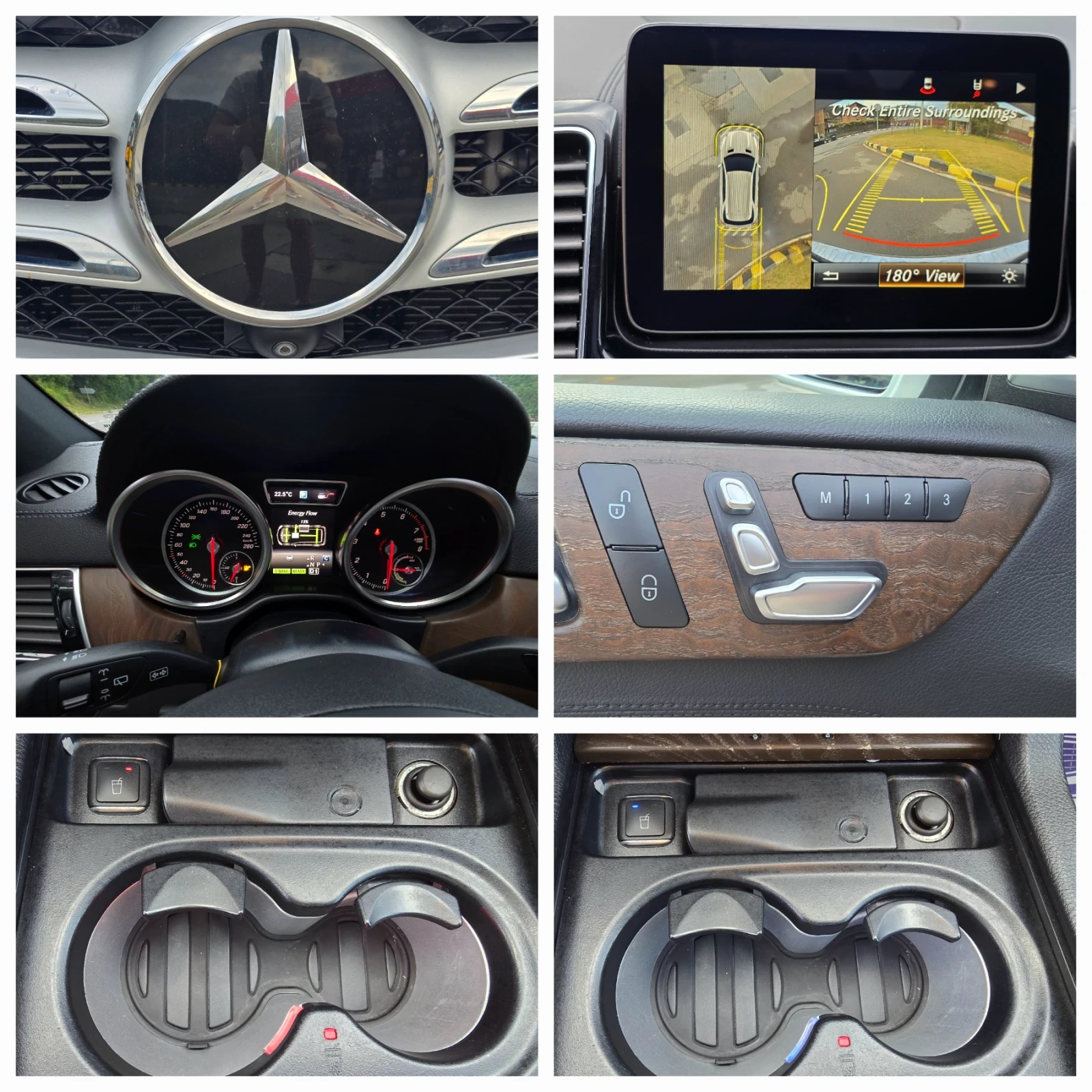Mercedes-Benz GLE 500 Топ състояние лизинг , снимка 12 - Автомобили и джипове - 55015462
