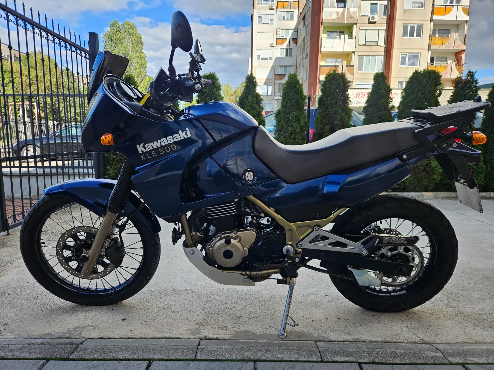 Kawasaki Kle 500cc, 35kw, кат. А2, 2006г. - изображение 5