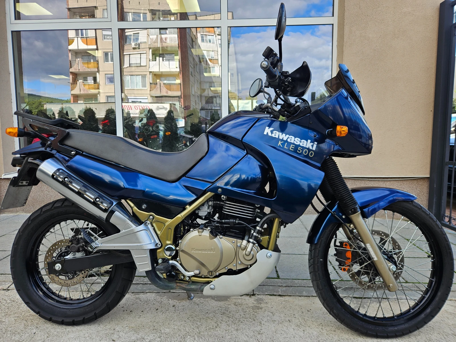 Kawasaki Kle 500cc, 35kw, кат. А2, 2006г. - изображение 2