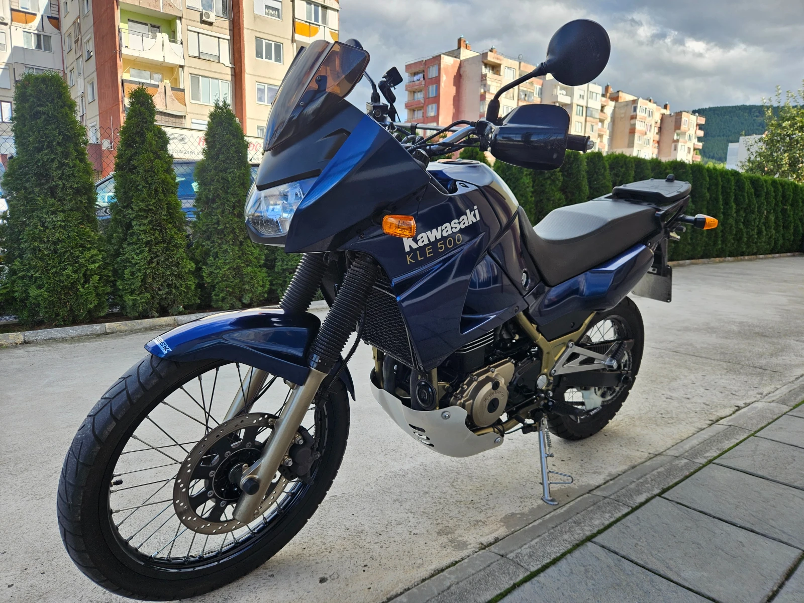 Kawasaki Kle 500cc, 35kw, кат. А2, 2006г. - изображение 6