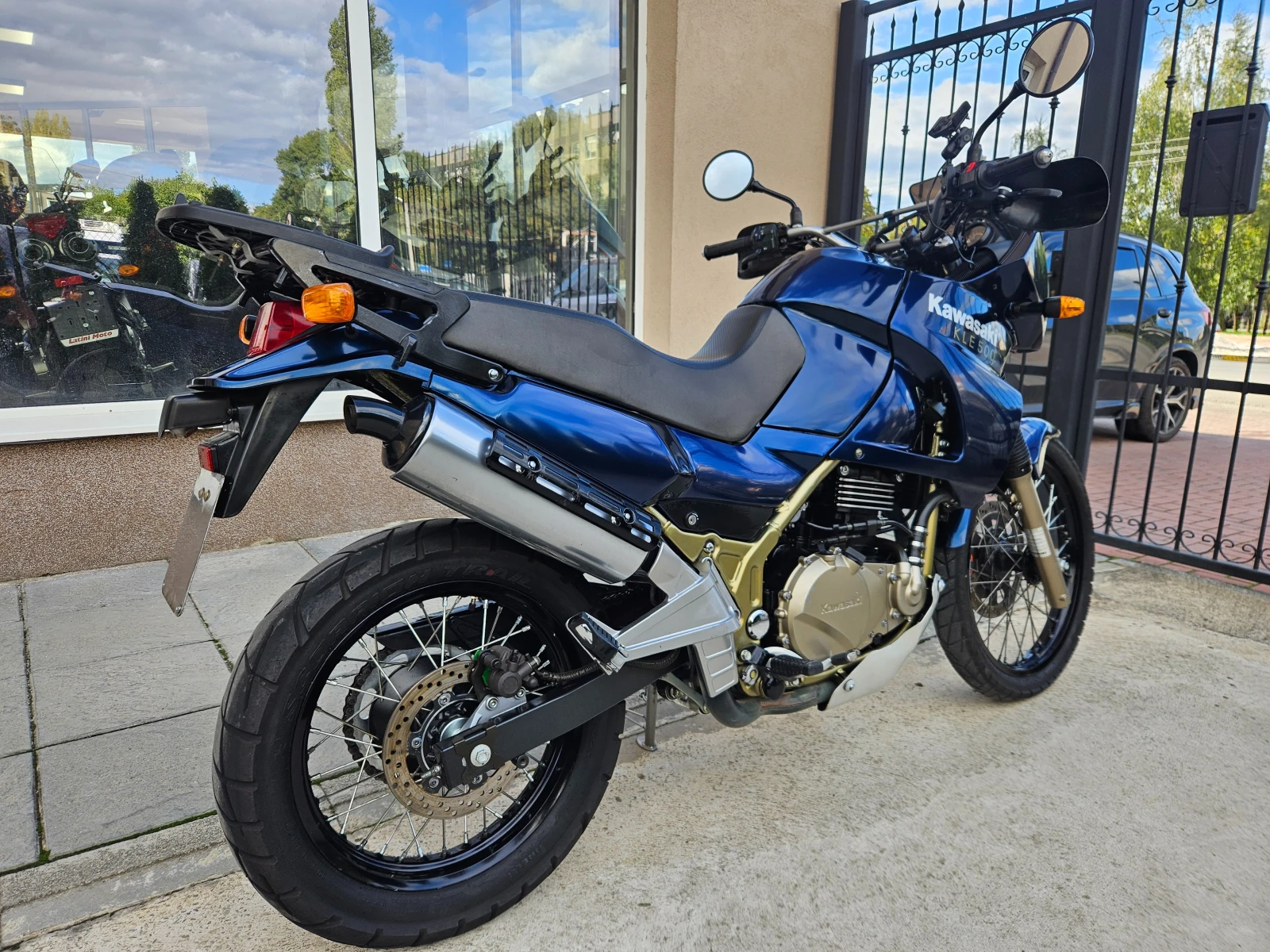 Kawasaki Kle 500cc, 35kw, кат. А2, 2006г. - изображение 3