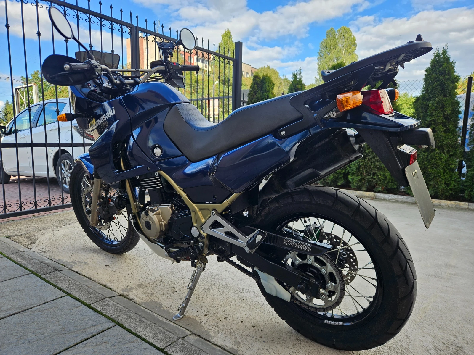 Kawasaki Kle 500cc, 35kw, кат. А2, 2006г. - изображение 4