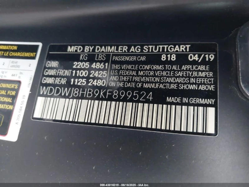 Mercedes-Benz C 63 AMG 4l Amg C 63 S, снимка 9 - Автомобили и джипове - 53577505