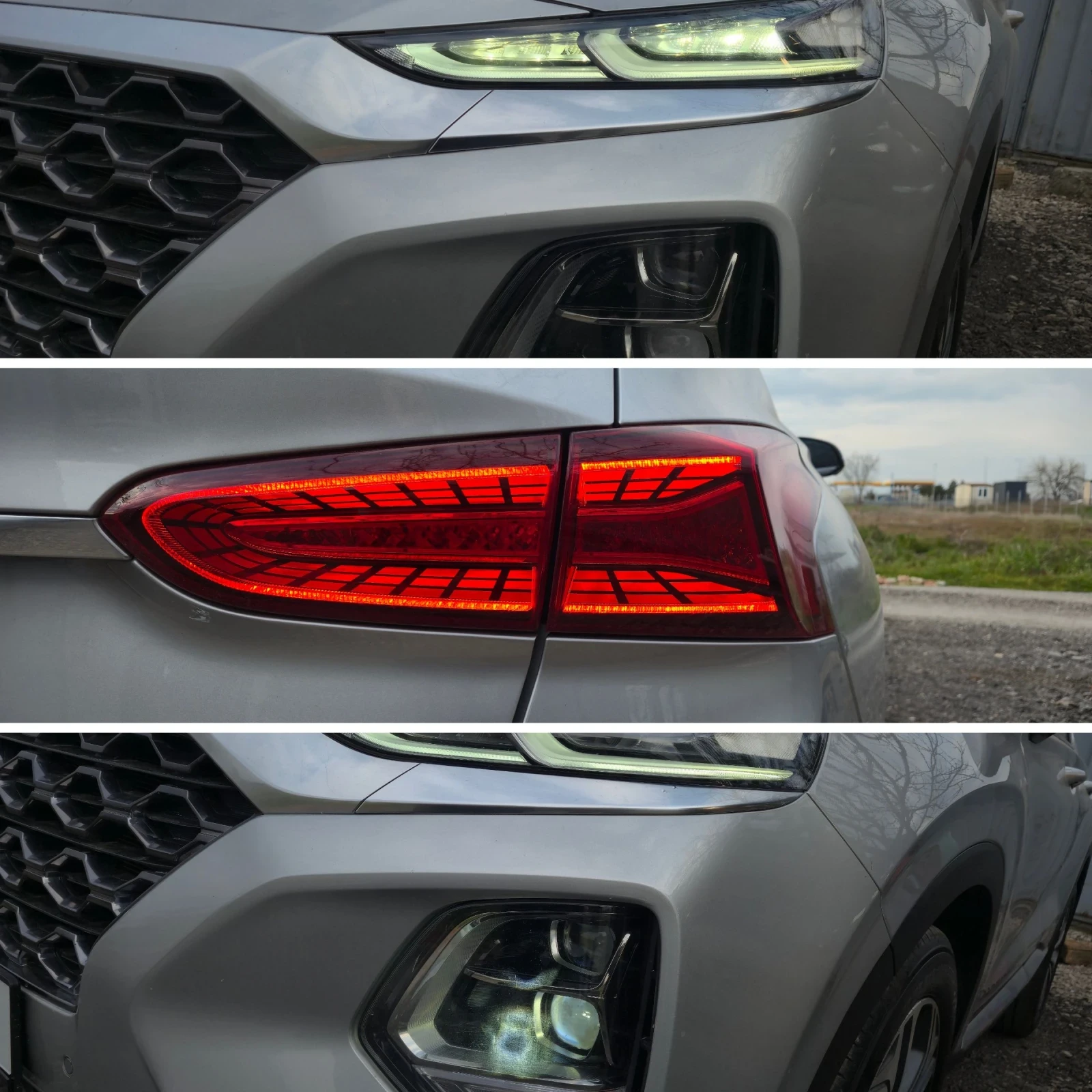 Hyundai Santa fe FULL 2.2CRDI 4X4 PREMIUM 2020г., снимка 12 - Автомобили и джипове - 53953107