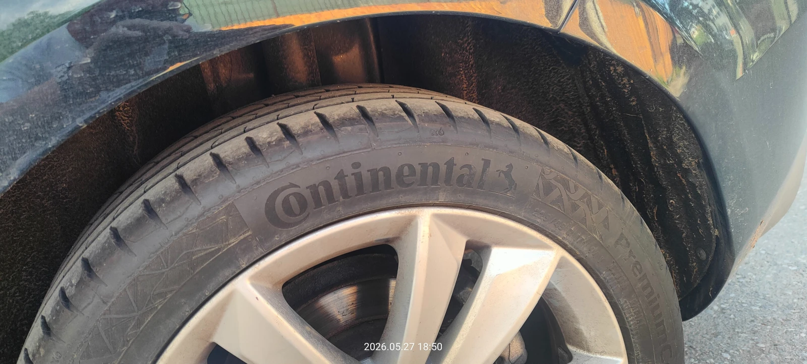 Гуми с джанти Continental 225/45R17, снимка 7 - Гуми и джанти - 54700225