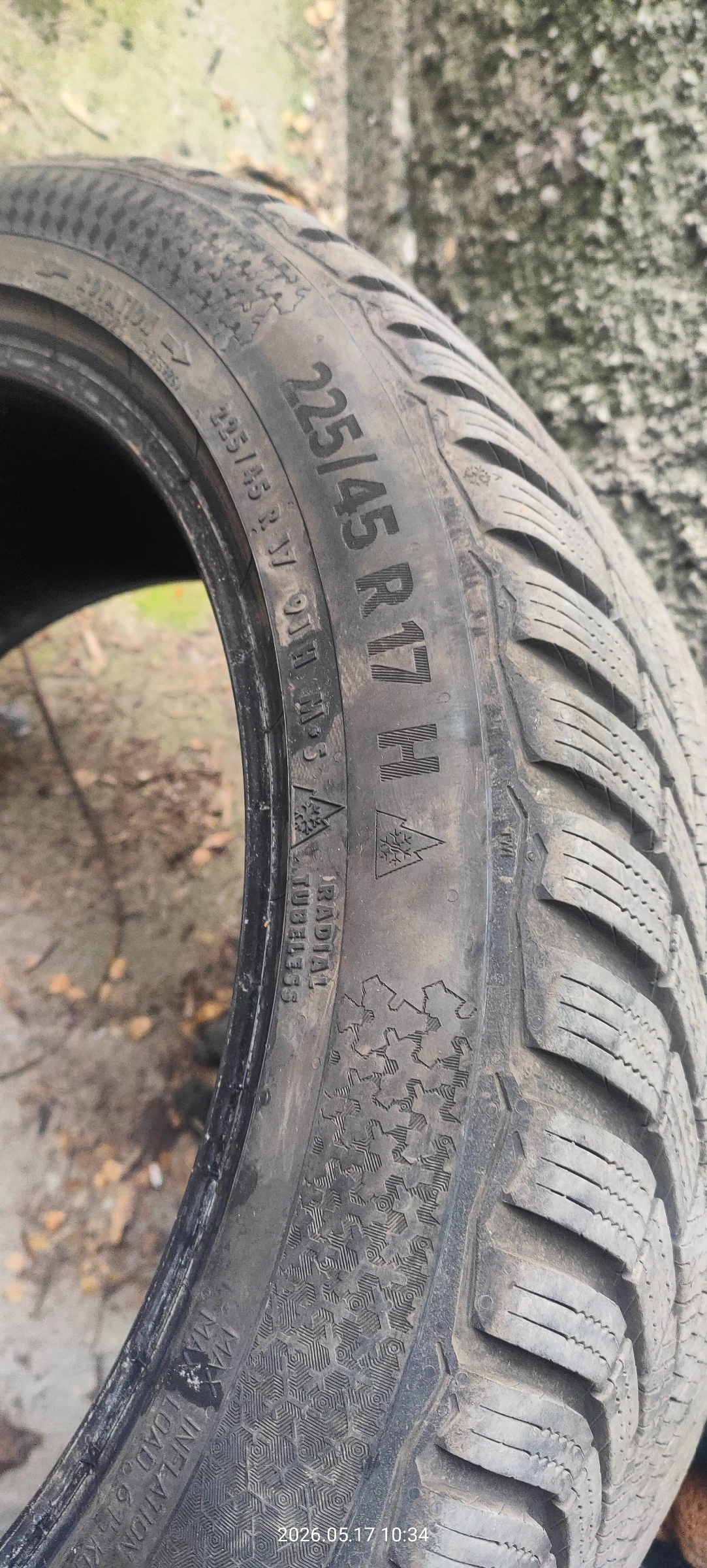Гуми с джанти Continental 225/45R17, снимка 4 - Гуми и джанти - 54700225