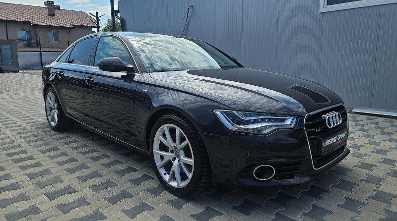 Audi A6 S-LINE/FULL LED/GERMANY/DISTR/HEAD UP/MEMORY/LIZIN, снимка 3 - Автомобили и джипове - 46856182