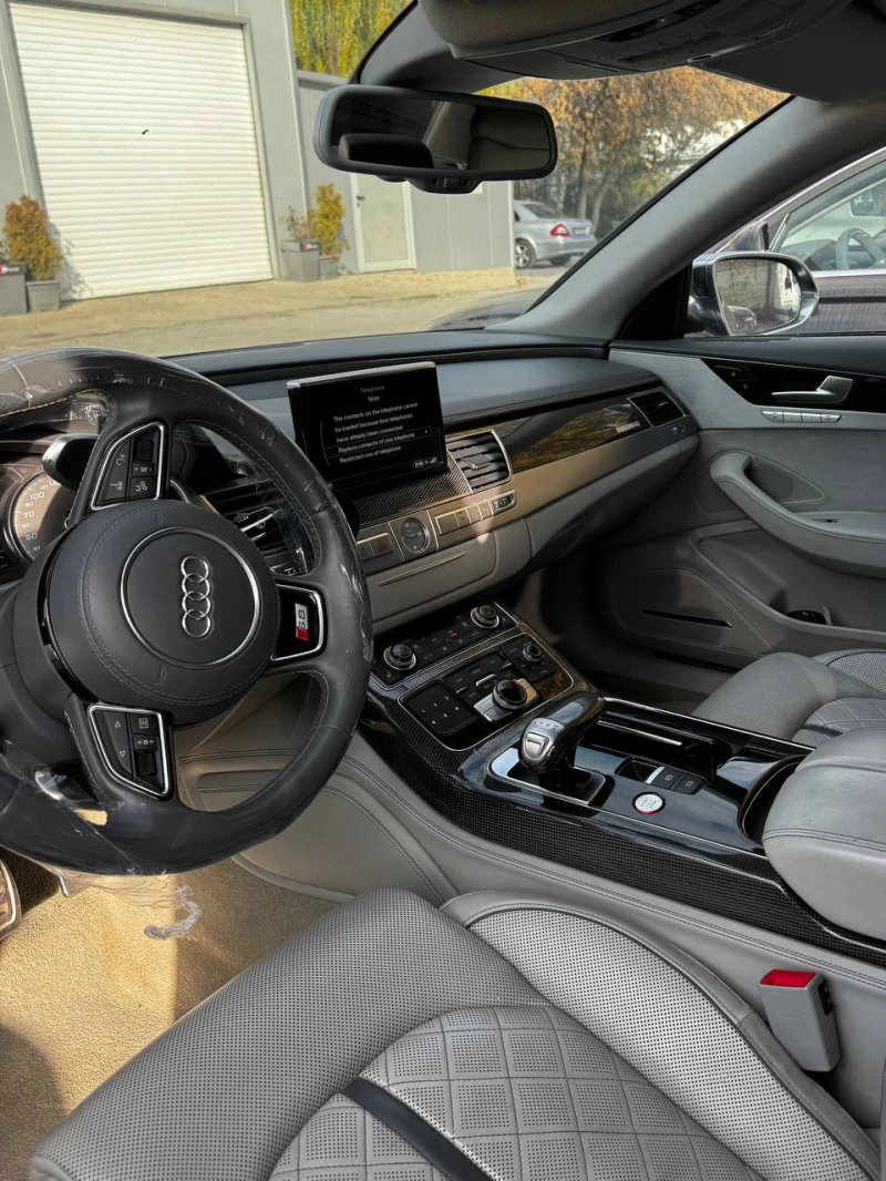 Audi S8 4.0 TFSI MATRIX/CARBON/MASSAGE/360/PANO, снимка 6 - Автомобили и джипове - 48230540