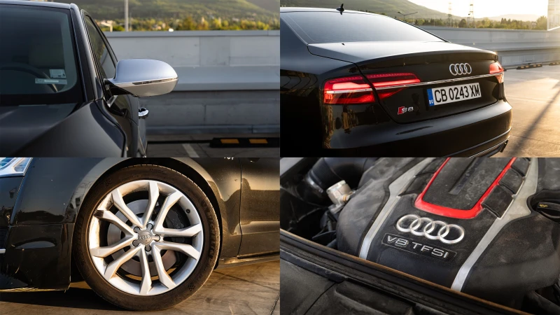 Audi S8 4.0 TFSI MATRIX/CARBON/MASSAGE/360/PANO, снимка 16 - Автомобили и джипове - 53140594